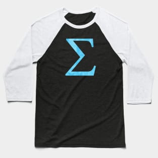 Blue Sigma Baseball T-Shirt